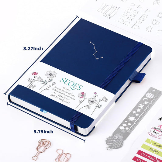 A5 Bullet Dotted Journal Notebook – 160 Pages