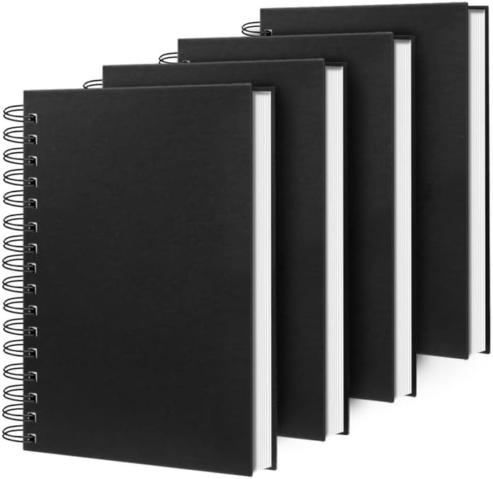 Lined Spiral Notebook 8.5" x 11" – 4 Pack