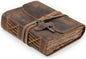 Vintage Leather Bound Journal – 200 Blank Pages